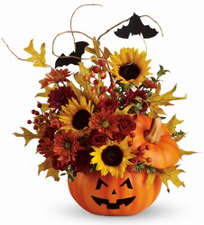 H100A Teleflora's Trick or Treat Bouquet 